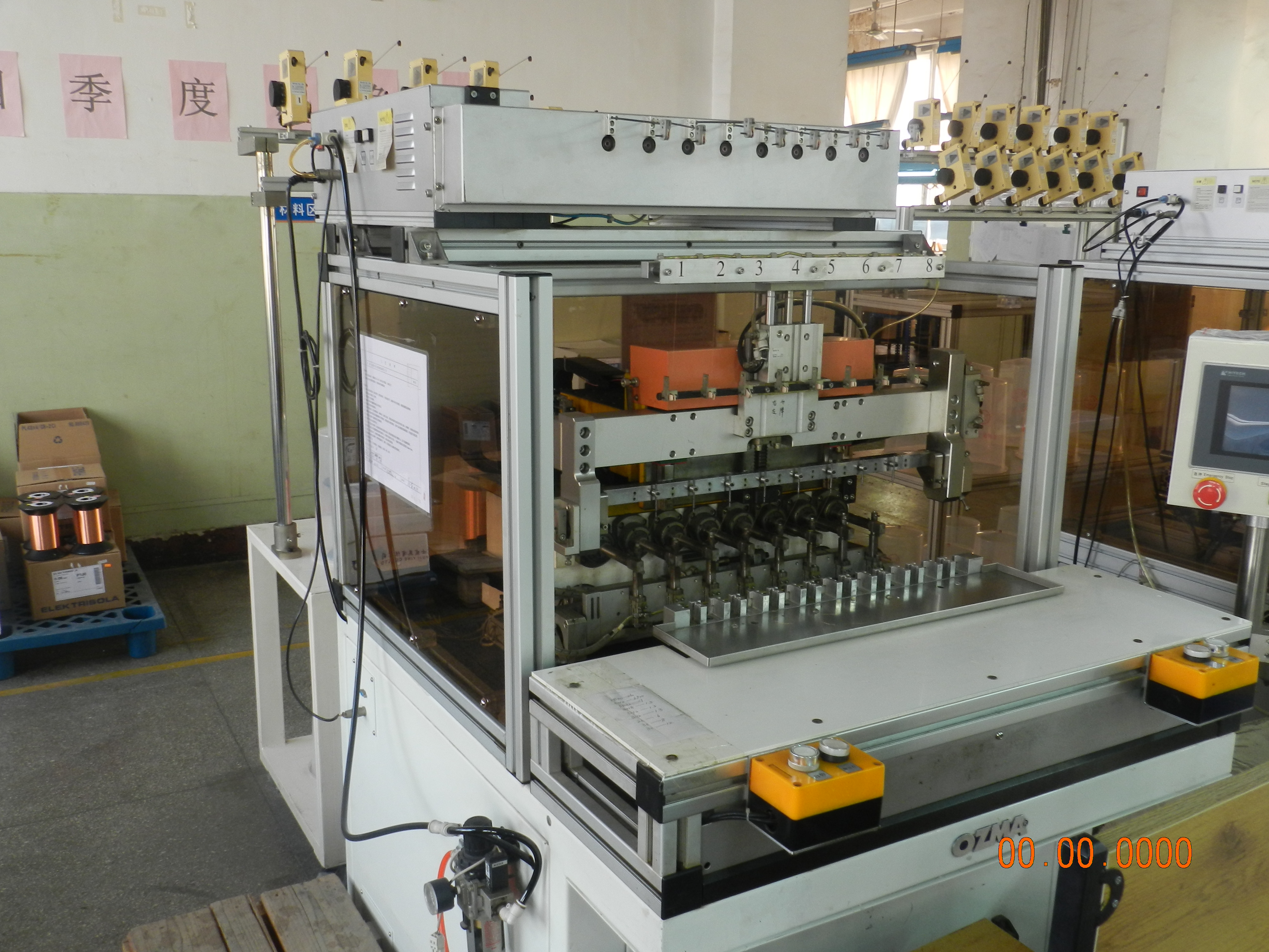 8-axis automatic winding machine